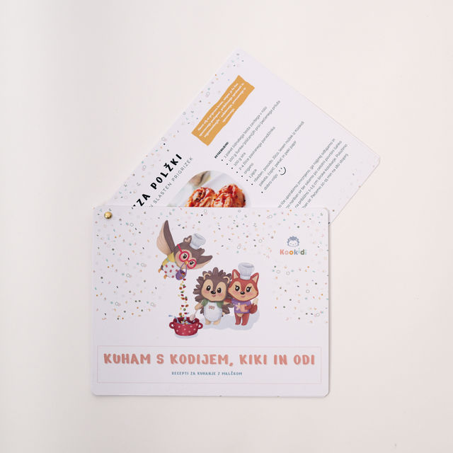 Knjižica z recepti 1 knjižica receptov